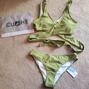 Cupshe wrap bikini